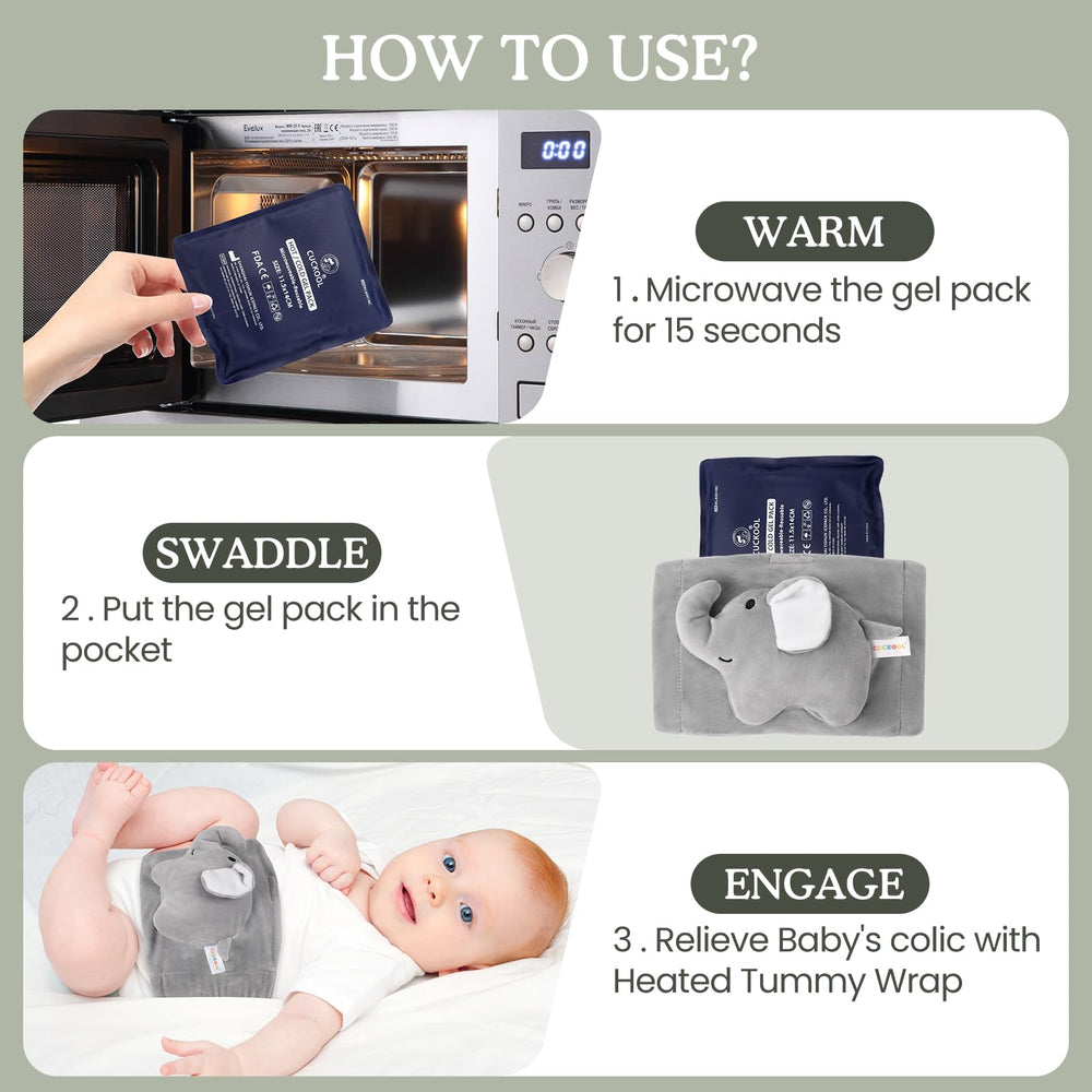 Cuckool belt fits newborn to toddler, growing with child