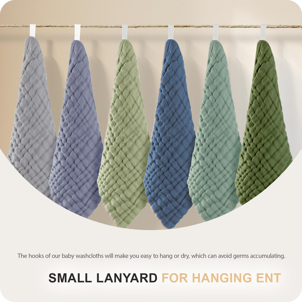 Cuddle Campus durable, soft washcloths maintain comfort after repeated washes.