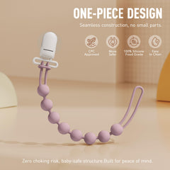 Cuddle Campus plastic clip option offers versatile attachment choice for parents.