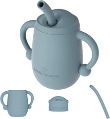 Cuddle Campus silicone baby cup close-up showing safe non-toxic material for gentle feeding