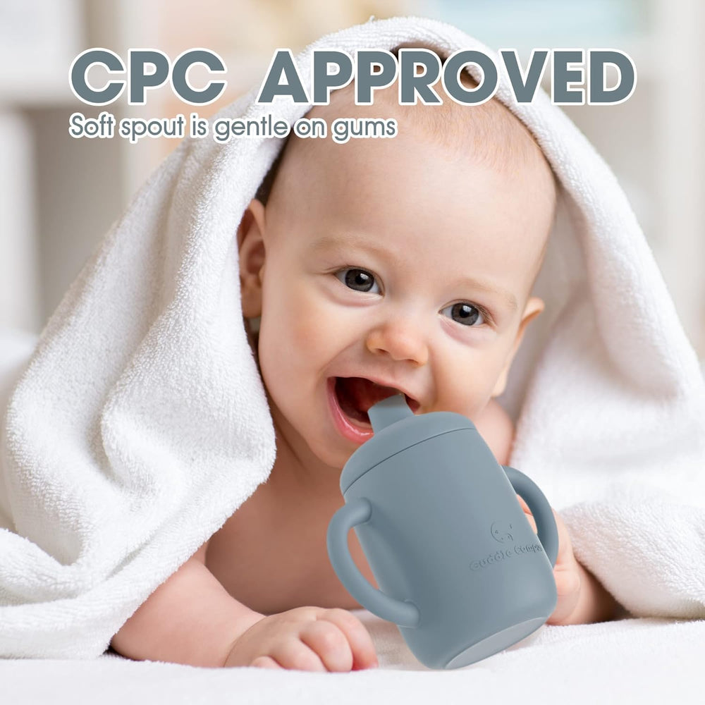 Cuddle Campus microwave-safe and dishwasher-safe cup for quick, easy cleaning.