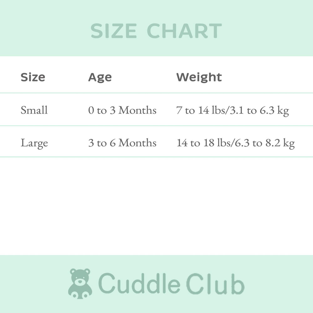Cuddle Club gift box swaddle presentation for baby shower gifting.
