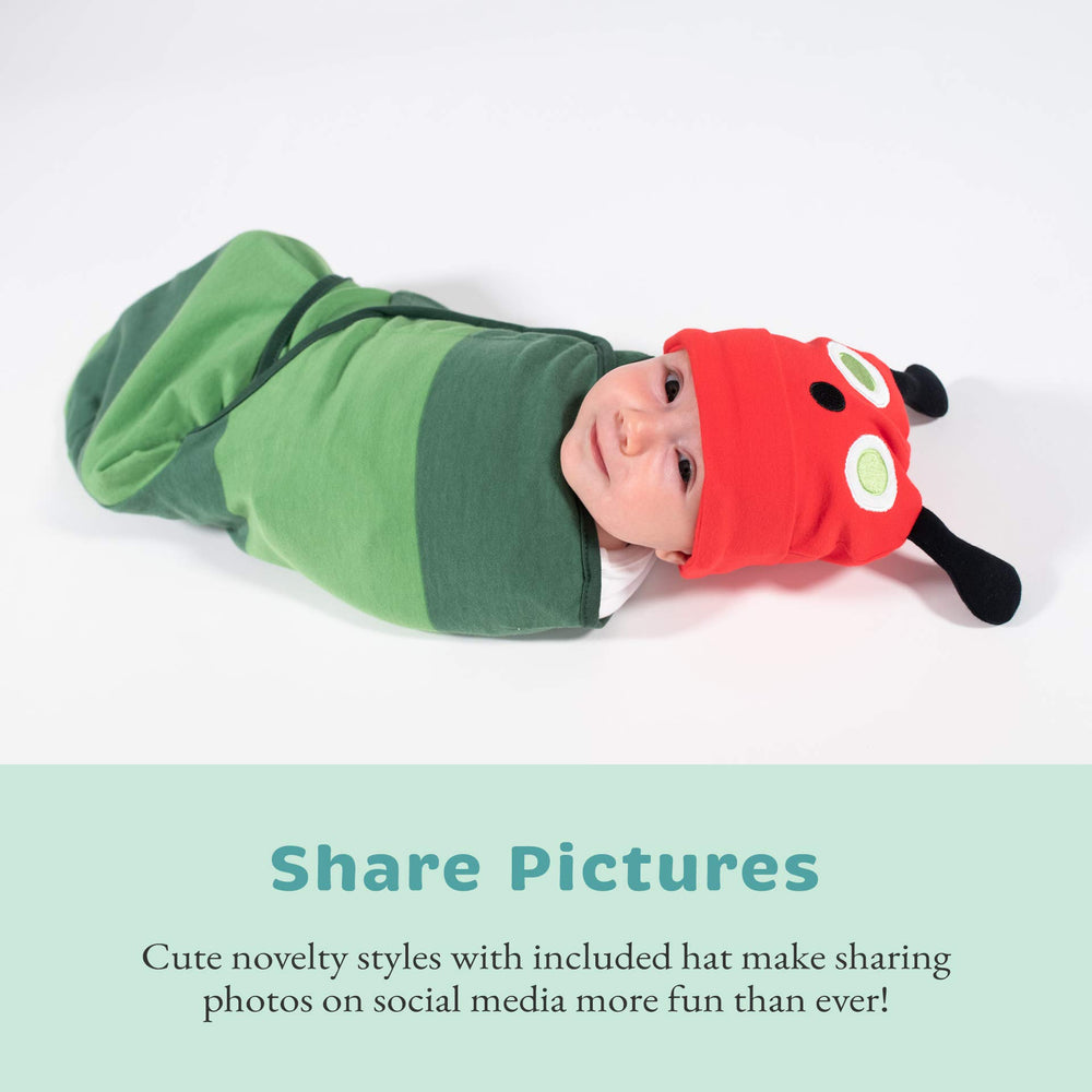 Cuddle Club swaddle cotton close-up highlights breathable 100% cotton fabric.