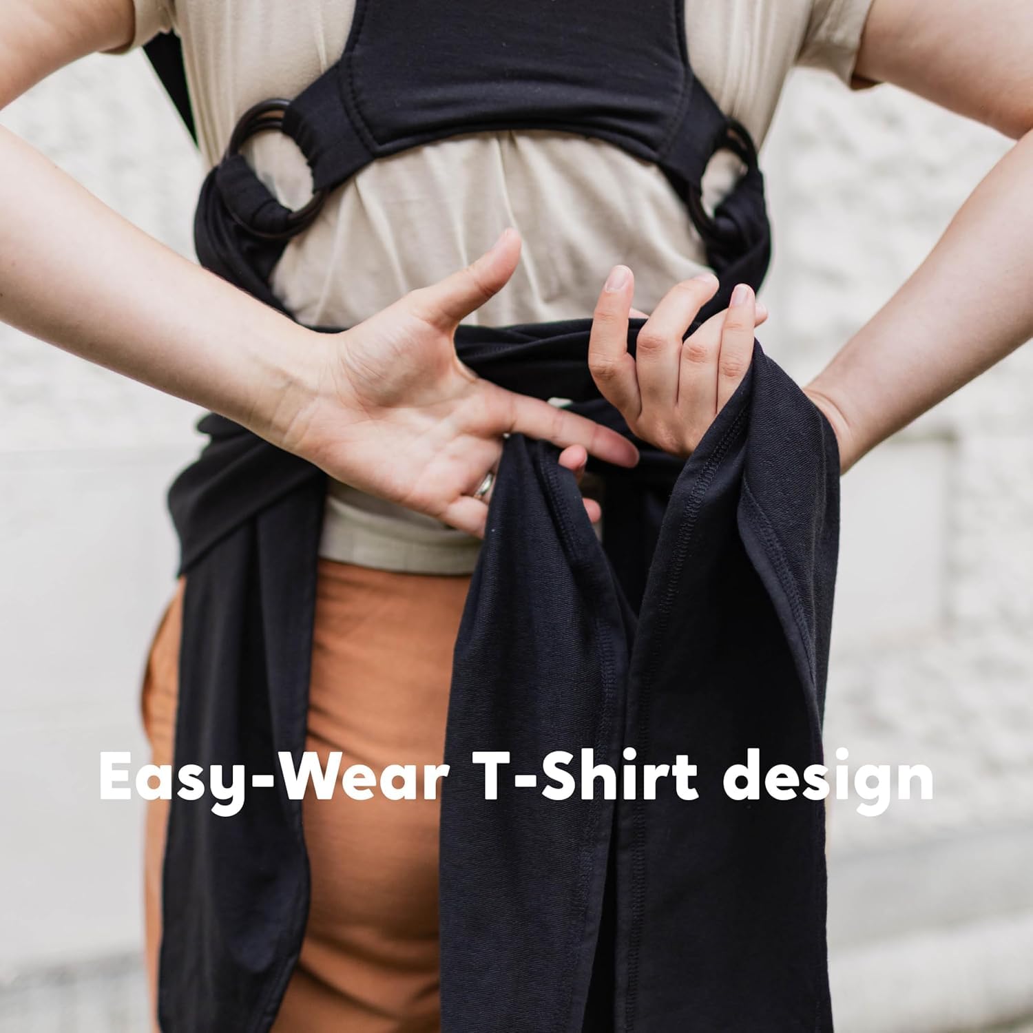 CuddleBug CuddleCarry on-the-go-use scenario highlights portability