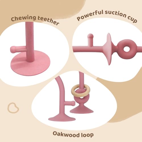 CuddleCubs Creations BPA-free silicone teether emphasizes hygienic cleaning after use