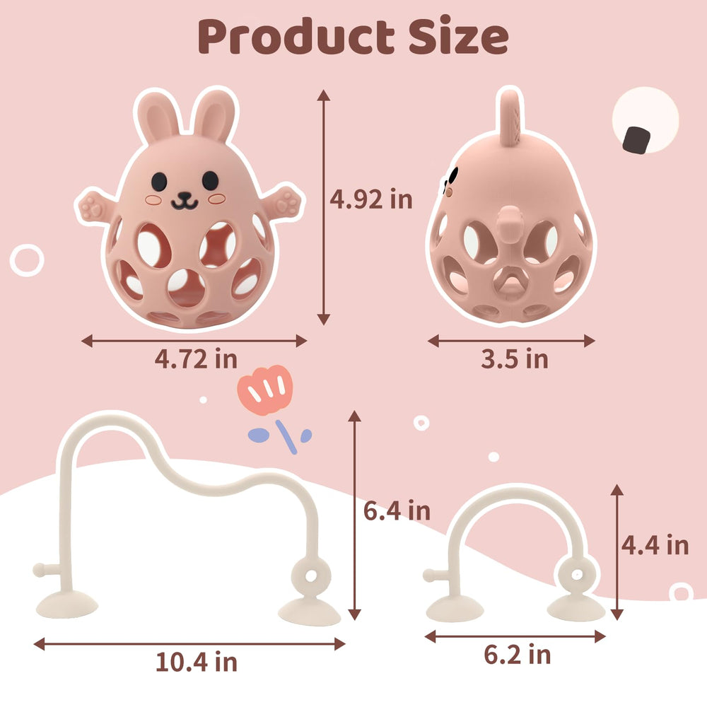 CuddleCubs Suction Roller-Coaster Design engages baby during meals