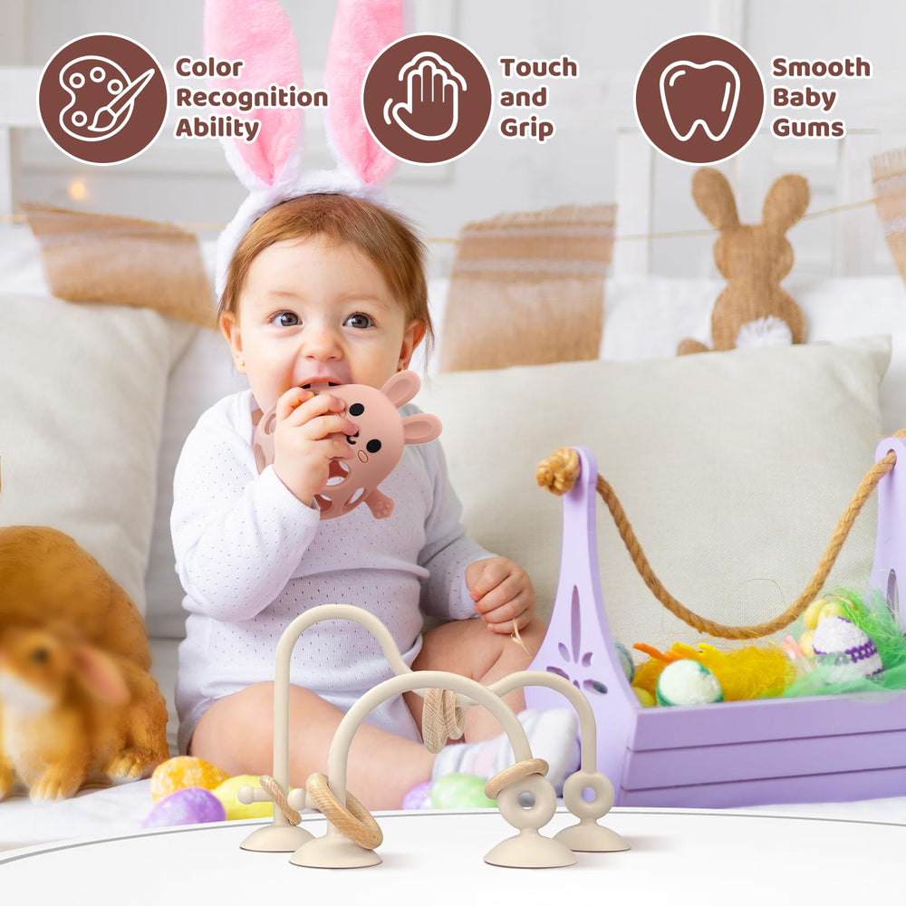 CuddleCubs Teether Baby Hands shows soft silicone grip for soothing teething