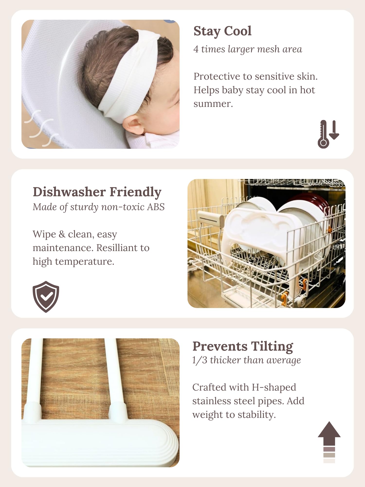 Cuddo Baby foldable seating for compact storage and travel convenience.