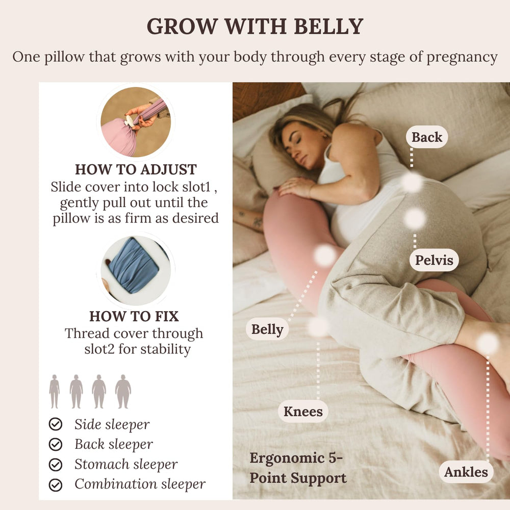 Cuddo Baby lockable O shape demonstrates versatile sleeping positions