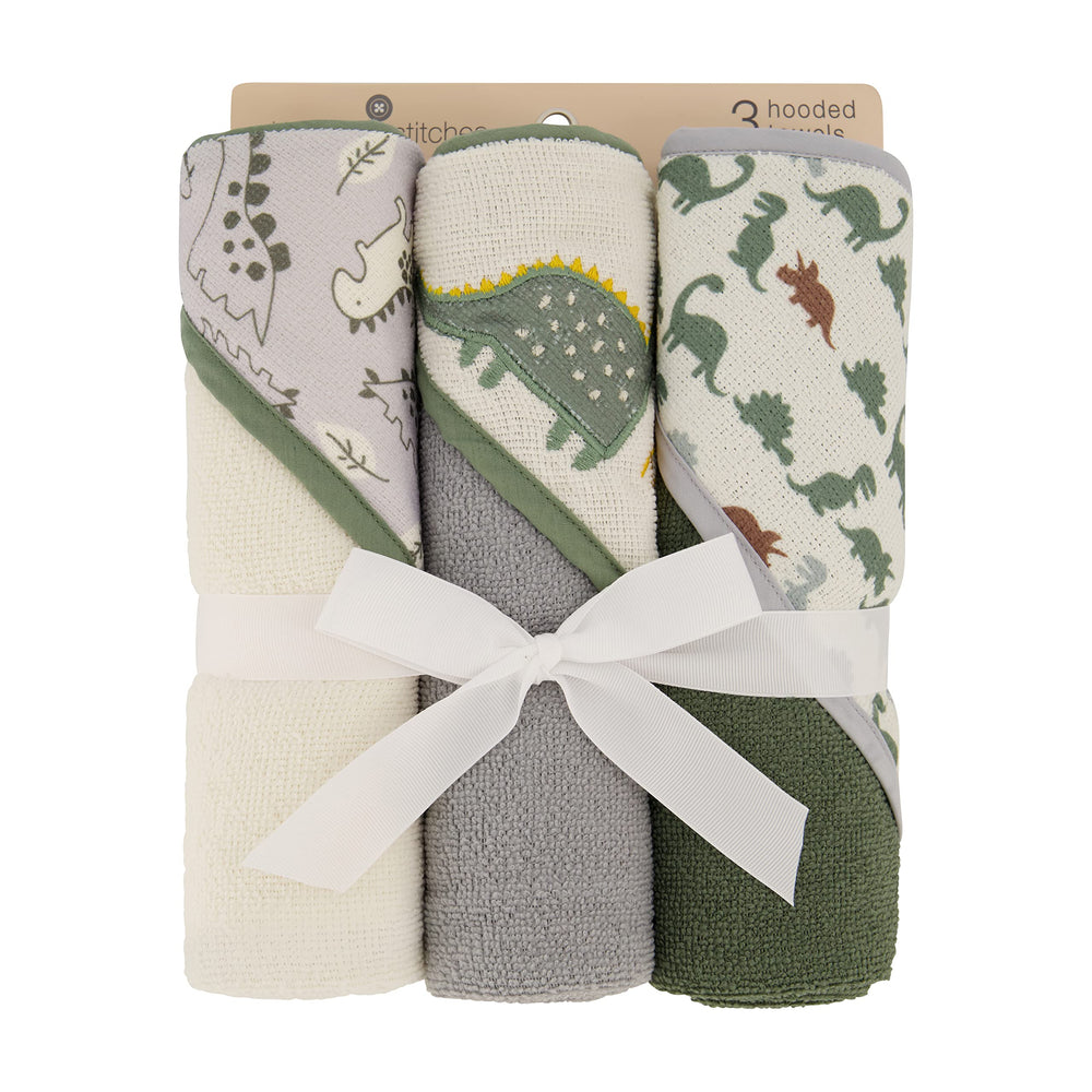 Cudlie hooded towel with absorbent soft-touch fabric for delicate baby skin