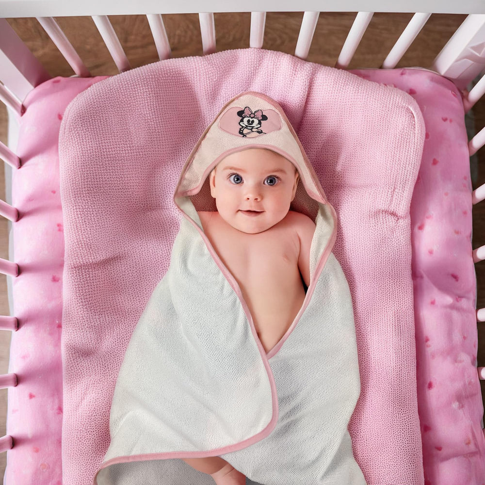 Cudlie Minnie washcloths 9x9 pack for gentle cleansing routines.