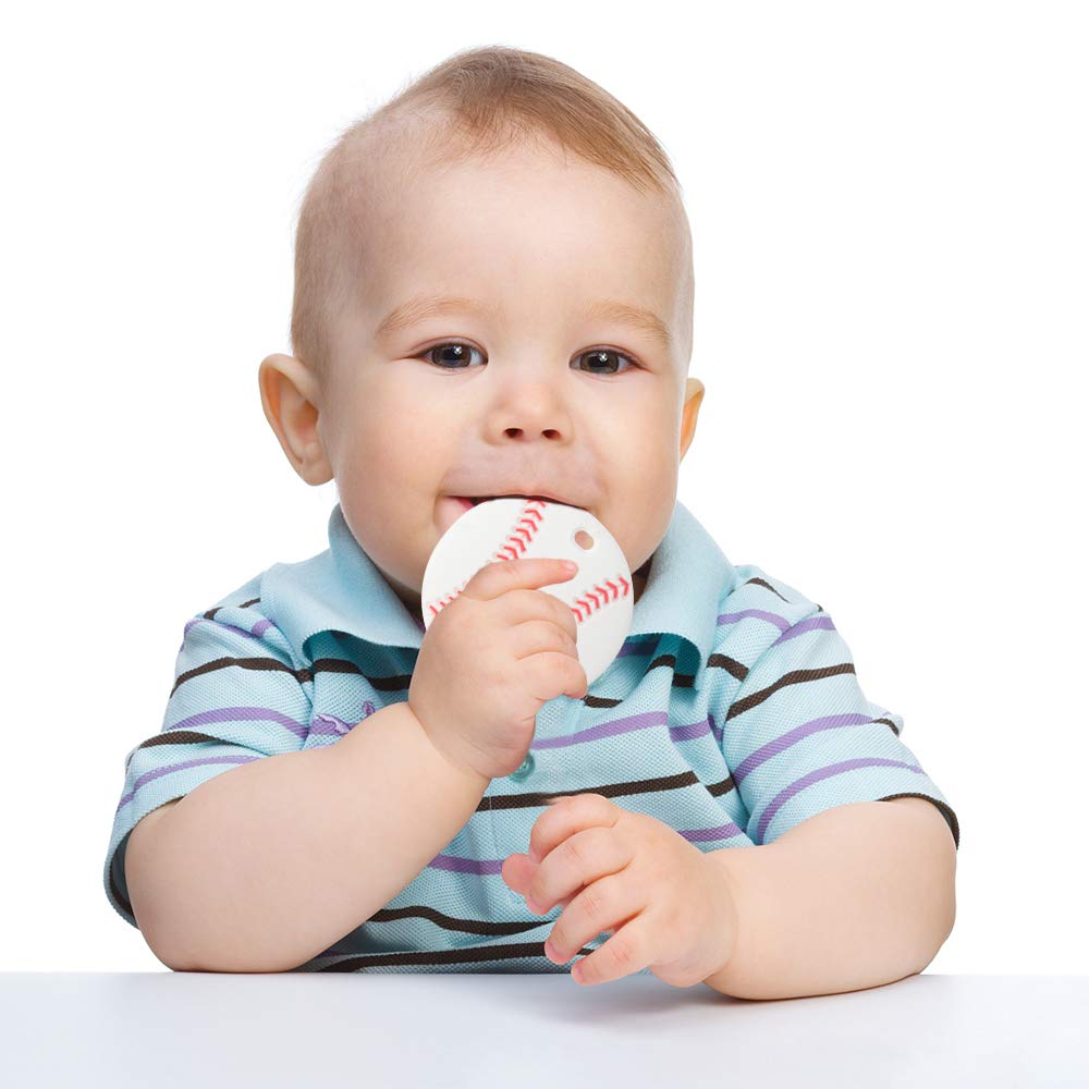 Cuebo Baby Sport Teething Toys gift-ready packaging suitable for baby showers.