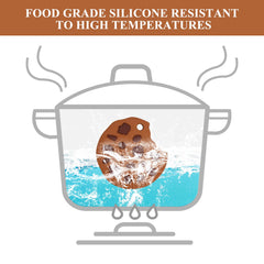 Cuebo food-grade silicone teether texture supports safe mouthing and sensory exploration.