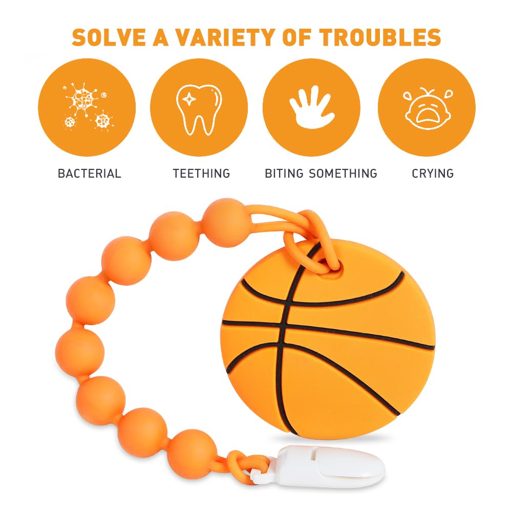 Cuebo freezer-safe teether offers refreshing cooling for irritated gums.