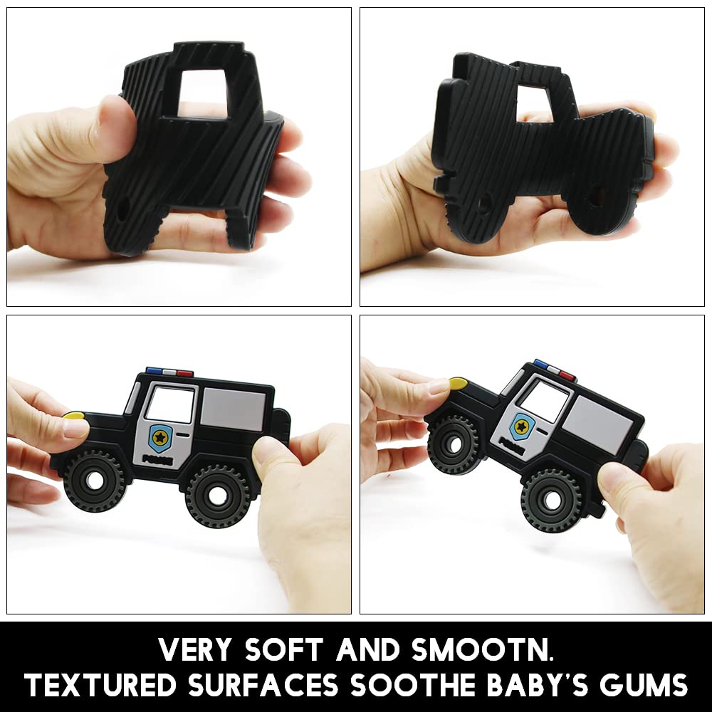 Cuebo freezer-safe teether can chill to comfort sore gums.