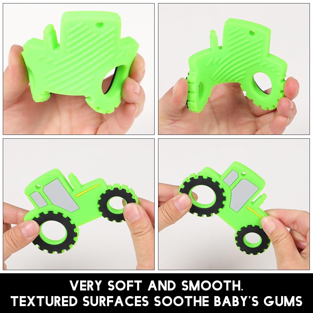 Cuebo teething toy gift set ideal as a baby shower gift.