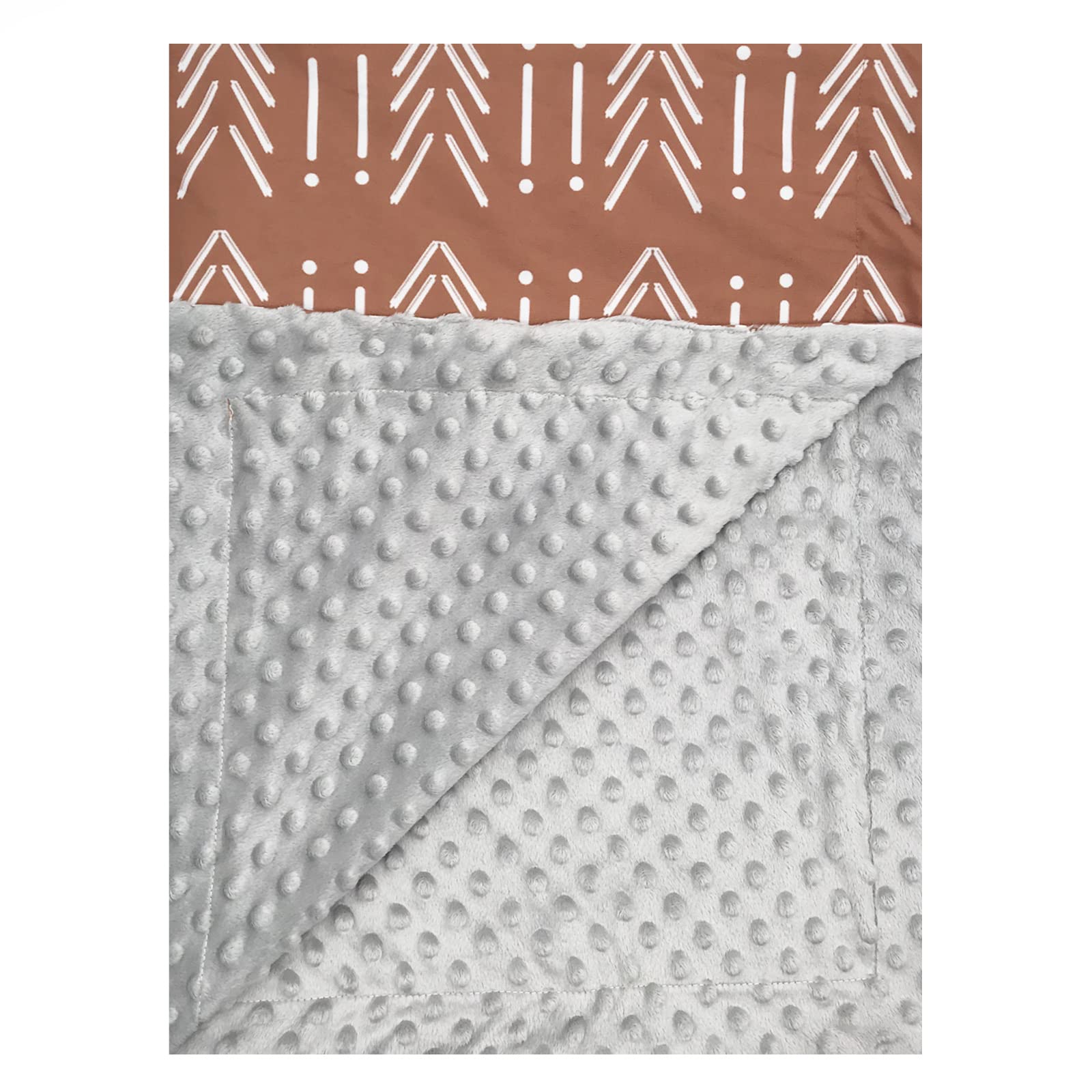 Culclendy baby blanket crib size 40x30 adapts from nap time to stroller rides with ease.