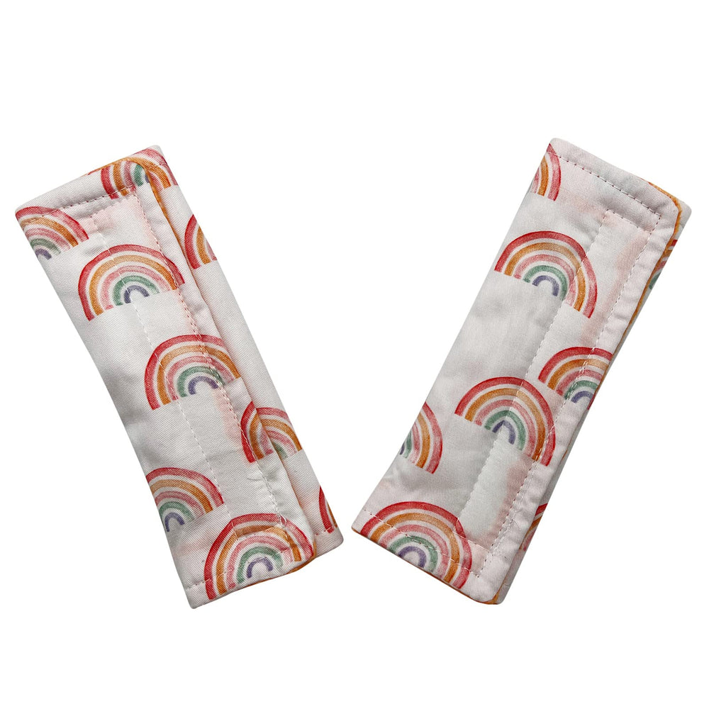 Culclendy baby car seat neck cover closeup in soft minky for gentle skin comfort