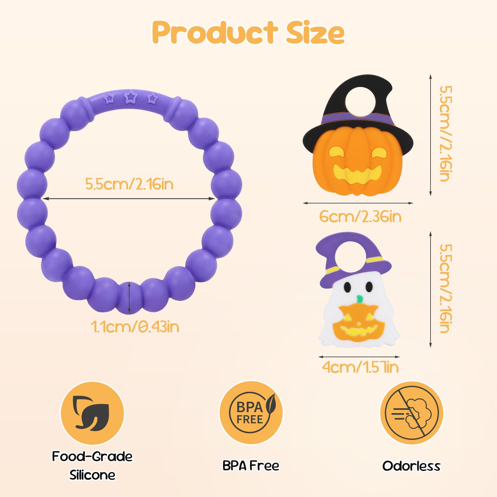 CulinaCraft teether easy-clean, one-piece and boil-safe for thorough cleaning.