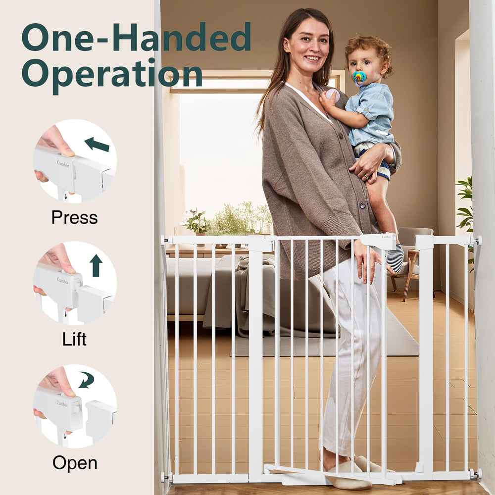 Cumbor award-winning Mom's Choice design signals trusted gate.