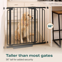Cumbor heavy-duty carbon steel frame endures active toddlers and dogs