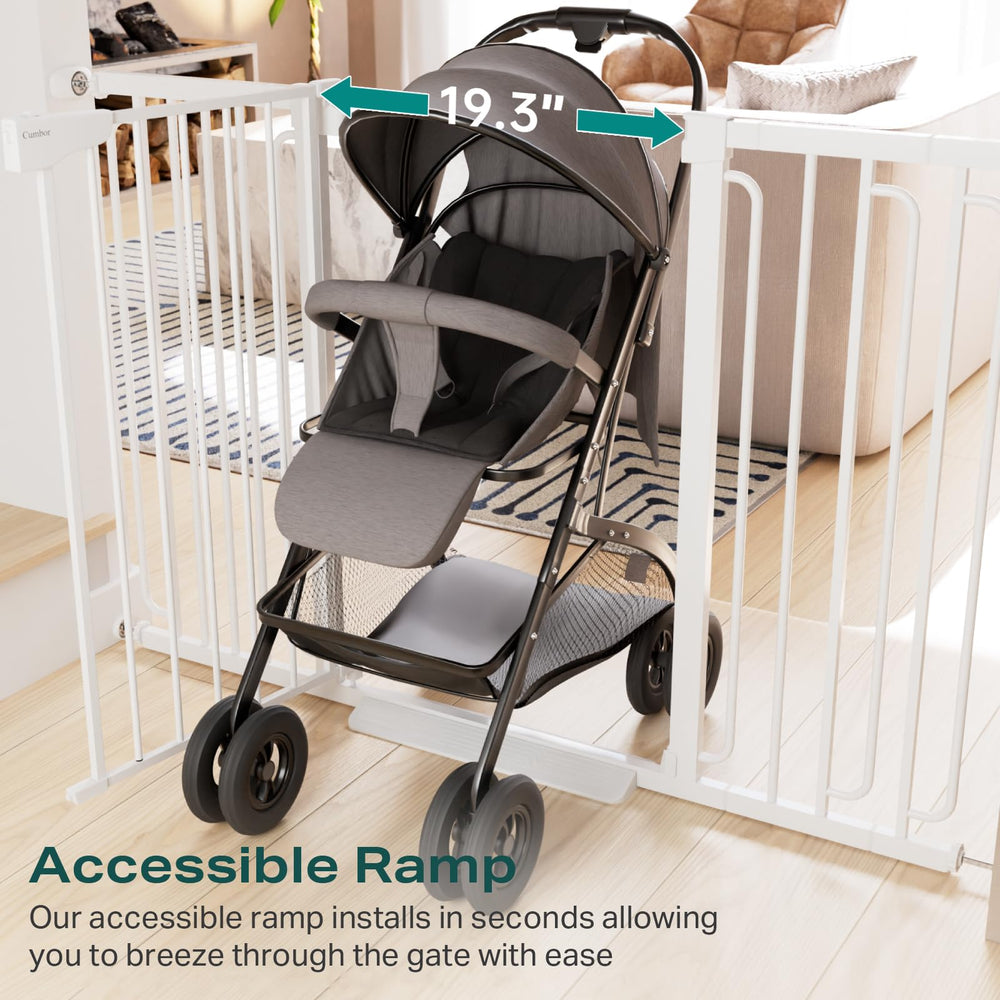 Cumbor one-hand operation enables easy gate control.