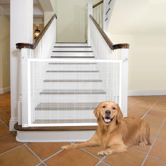 Cupount mesh gate in doorway with clear sight and safe containment
