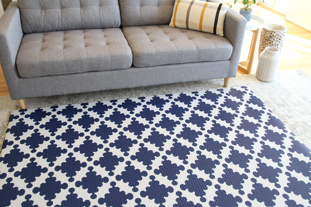 Cushmat versatile mat for infants, kids, and adults to share playtime.