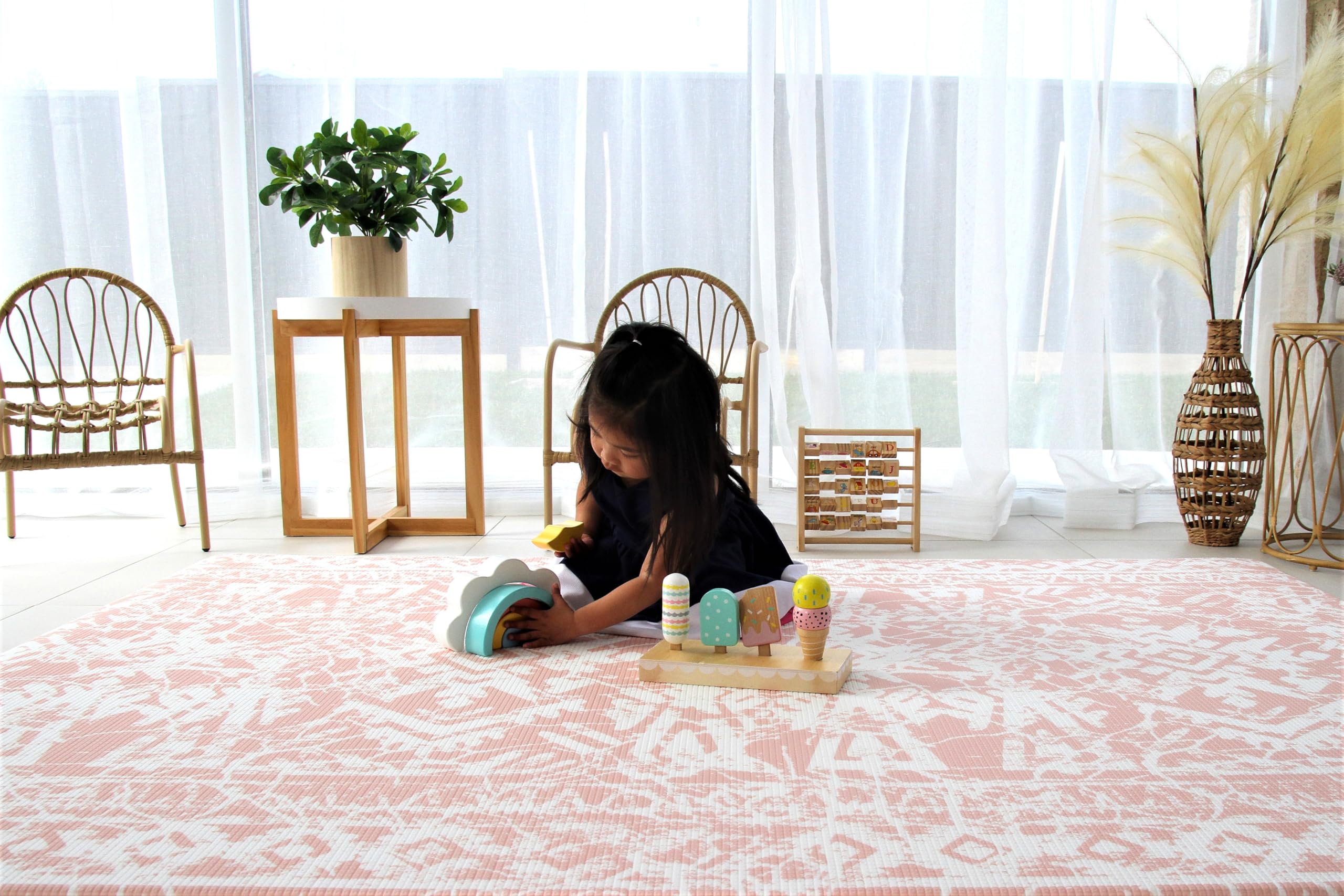 Cushmat non-toxic materials and CPSIA certification ensure safe play for little ones.