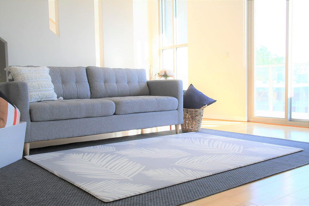 Cushmat certifications label highlights non-toxic materials for peace of mind.