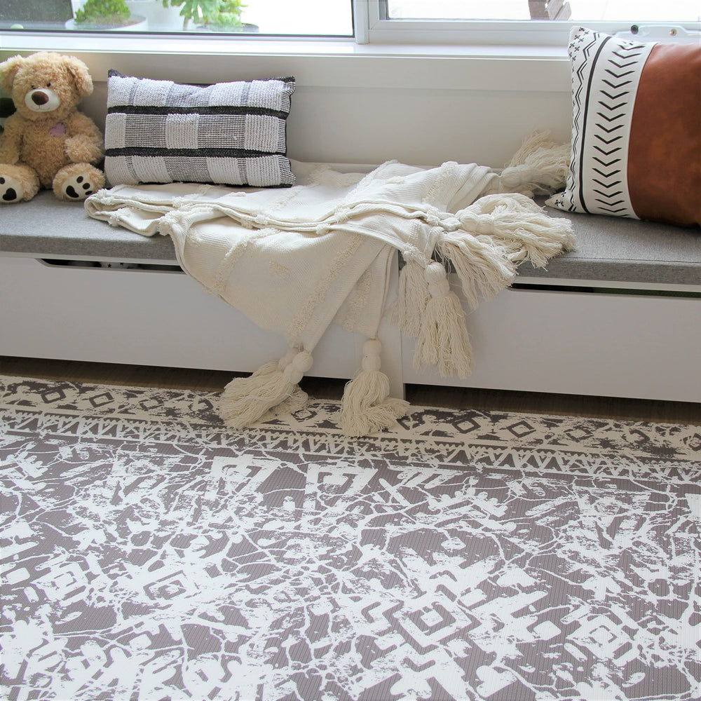 Cushmat waterproof surface for easy wipe-clean after spills
