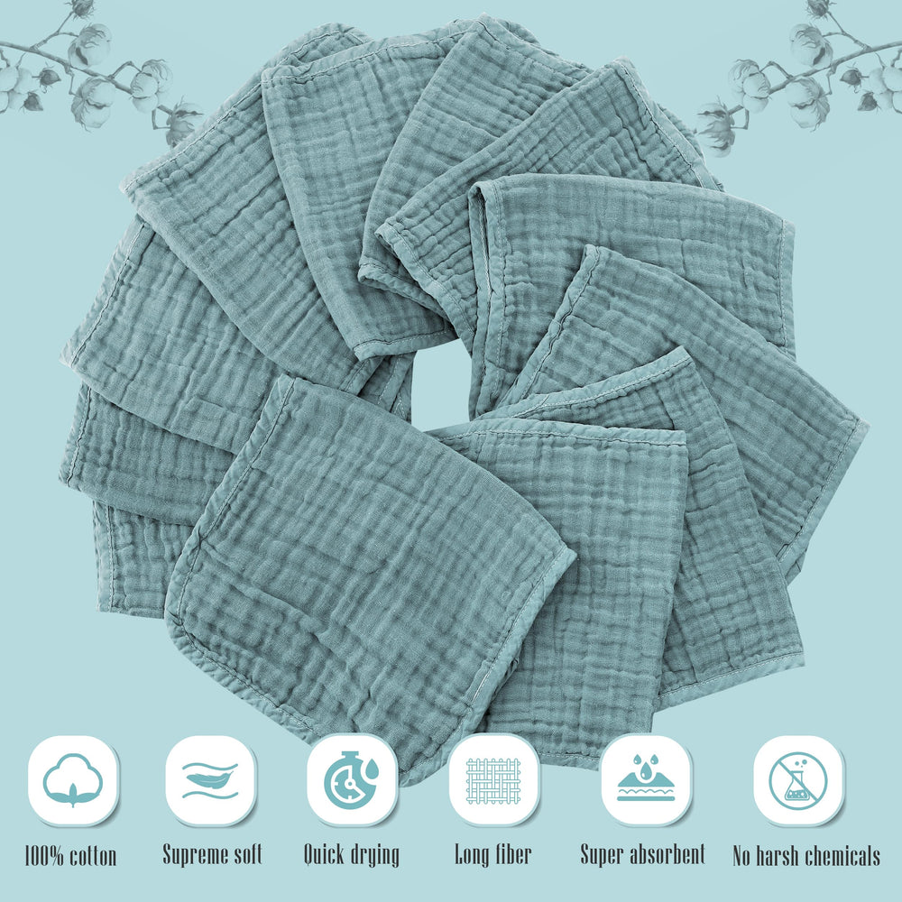 Cute Castle ultra-soft 100percent cotton burp cloth close-up, soft feel for delicate baby skin.