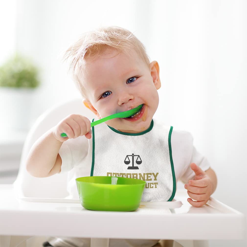 Cute Rascals bib provides stain protection during meals