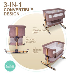 cutebeams baby bassinet mosquito net shields baby from bugs during sleep