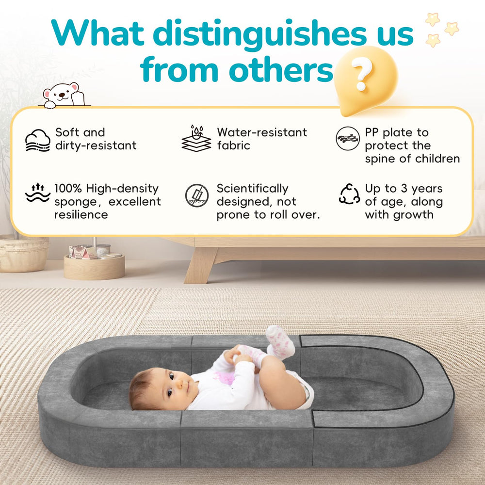 Cutebeams removable covers are machine washable for quick cleaning
