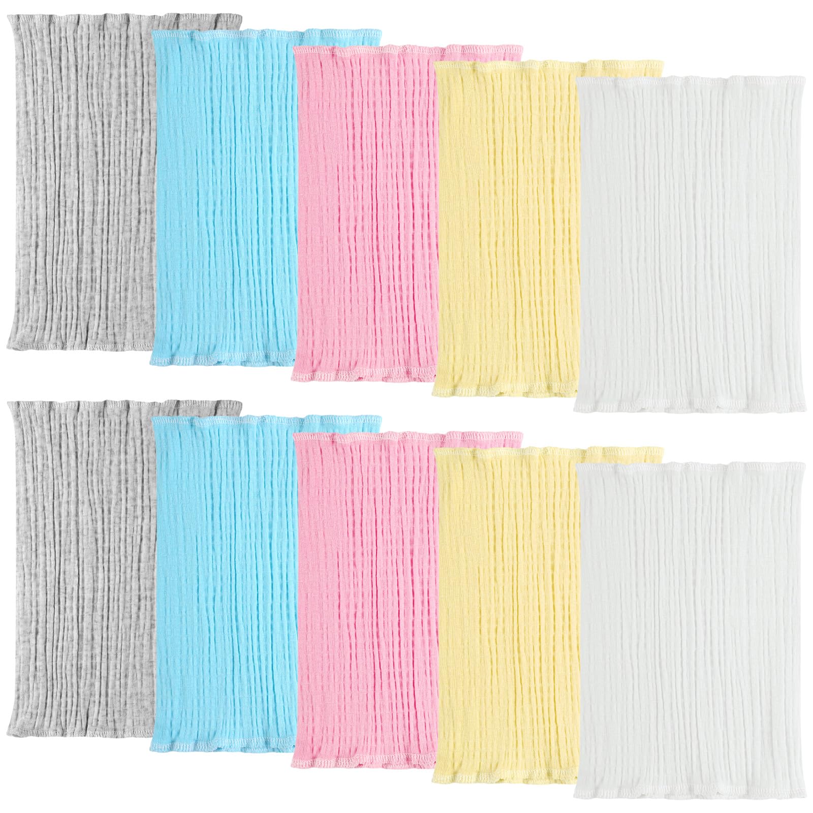 Cutecrop baby belly band pack front view with color assortment for everyday warmth and comfort