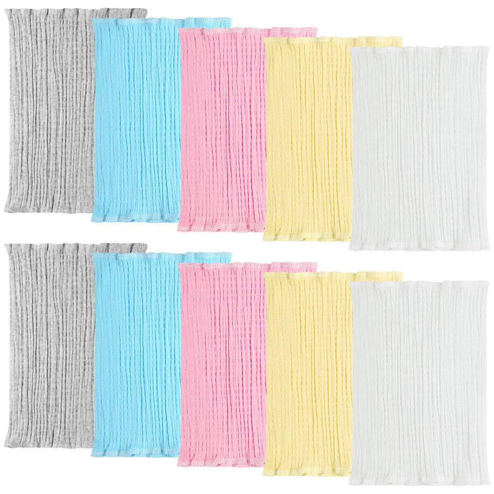 Cutecrop baby belly band pack front view with color assortment for everyday warmth and comfort