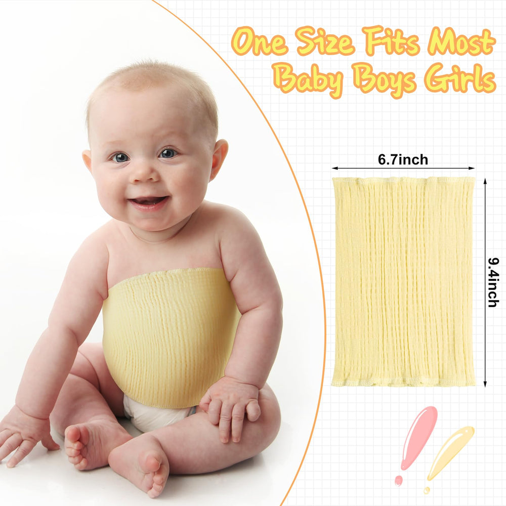 Cutecrop baby belly band adjustable strap highlights stretch and gentle fit