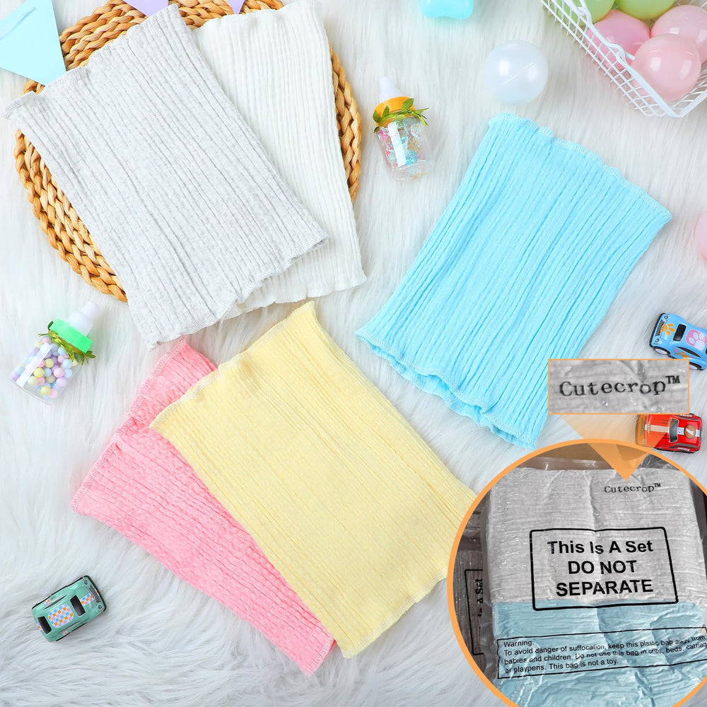 Cutecrop baby belly bands in color assortment support outfits and warmth