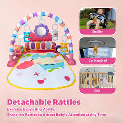 Foldable play mat by Cuterabit for easy travel and quick cleanup