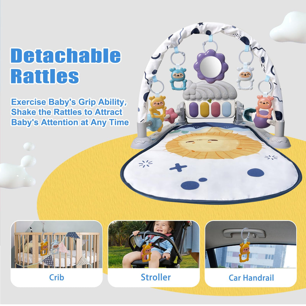 Cuterabit foldable mat supports easy travel and quick cleanup for parents on the go.