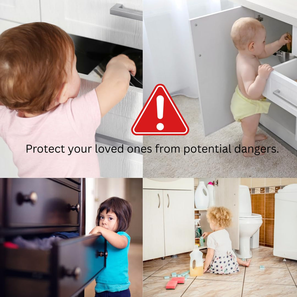 CUTESAFETY 3M adhesive strips provide strong hold on multiple surfaces.