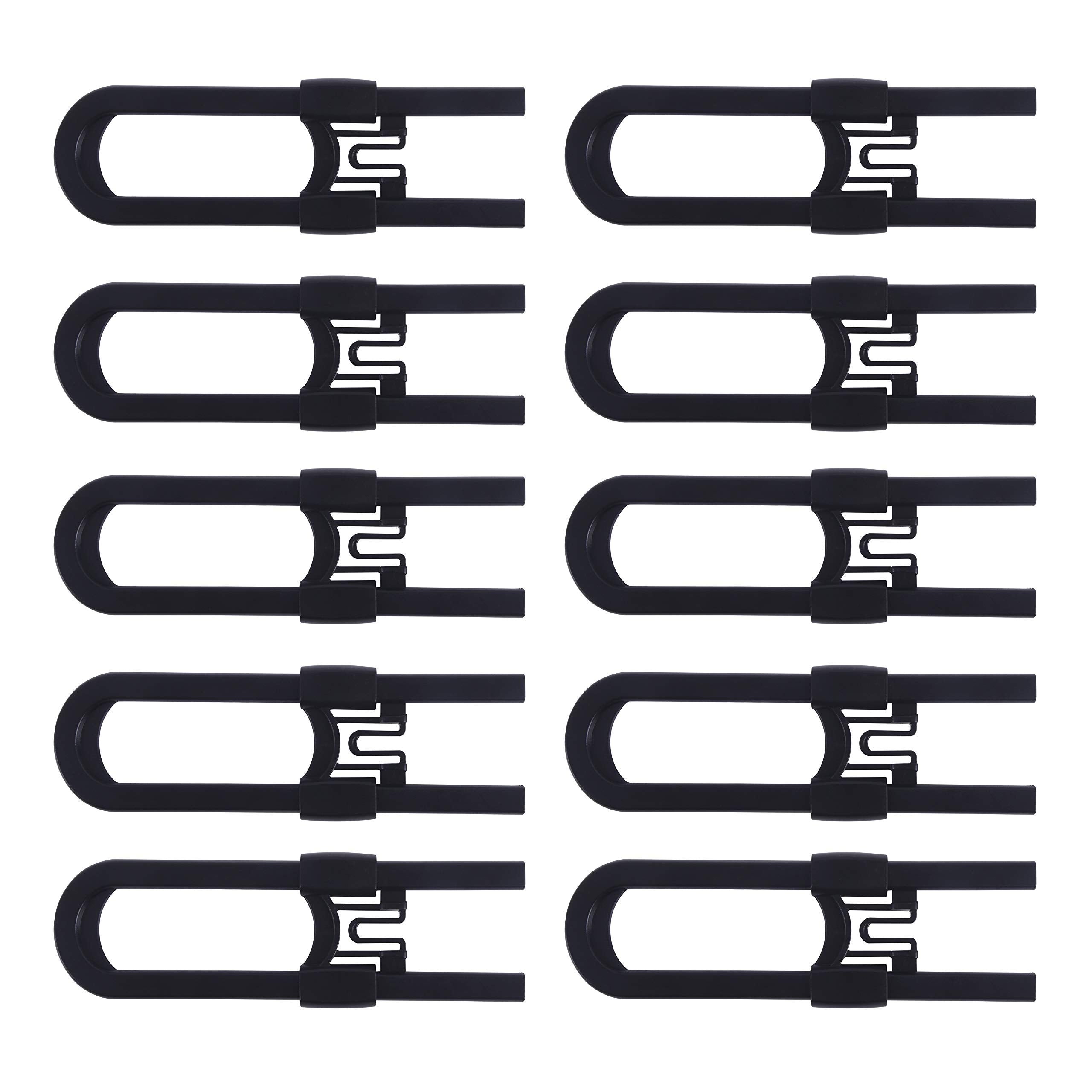 CUTESAFETY sliding-cabinet-locks-10pack secures drawers for safer kitchen organization.