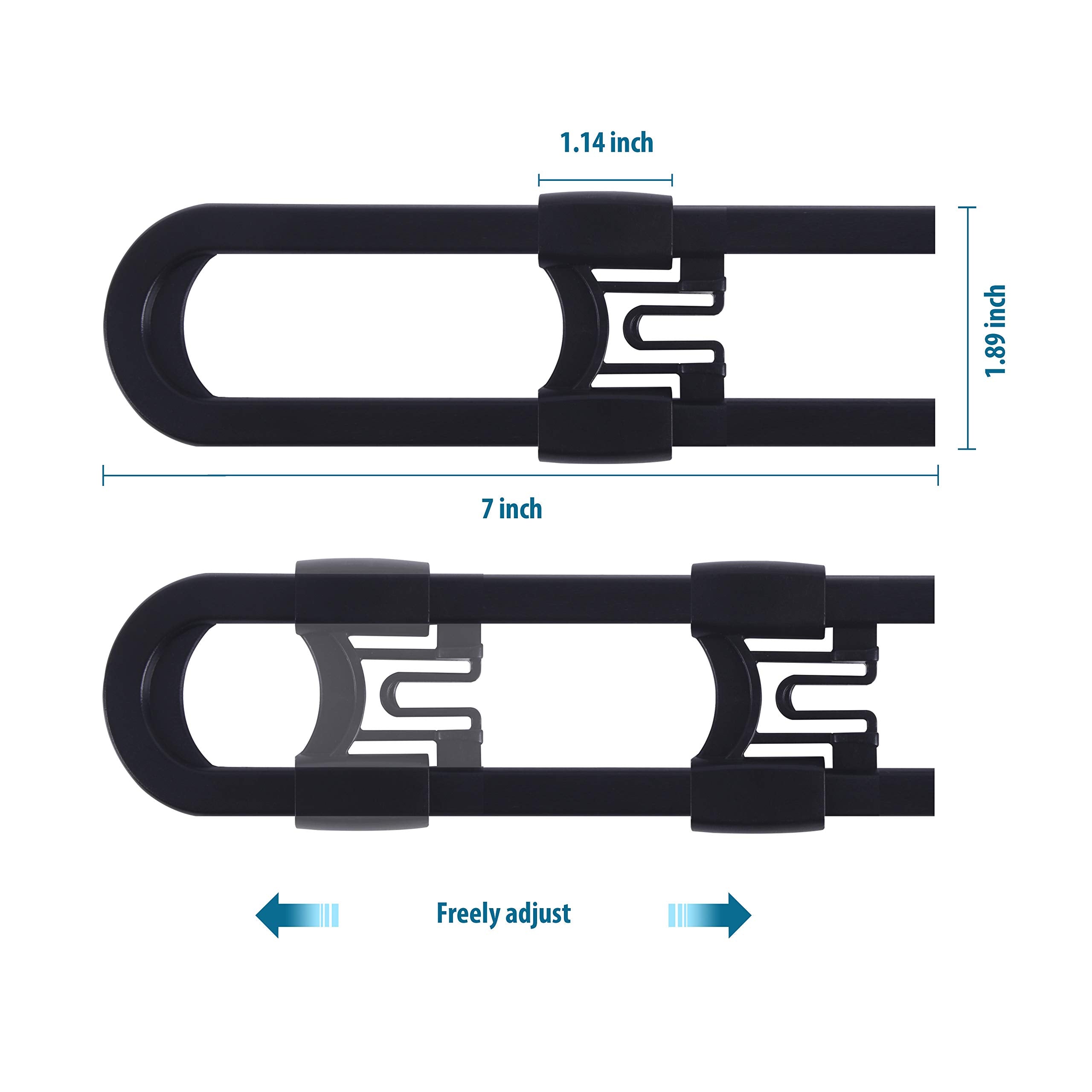 CUTESAFETY smooth-edge-design protects little hands during use.