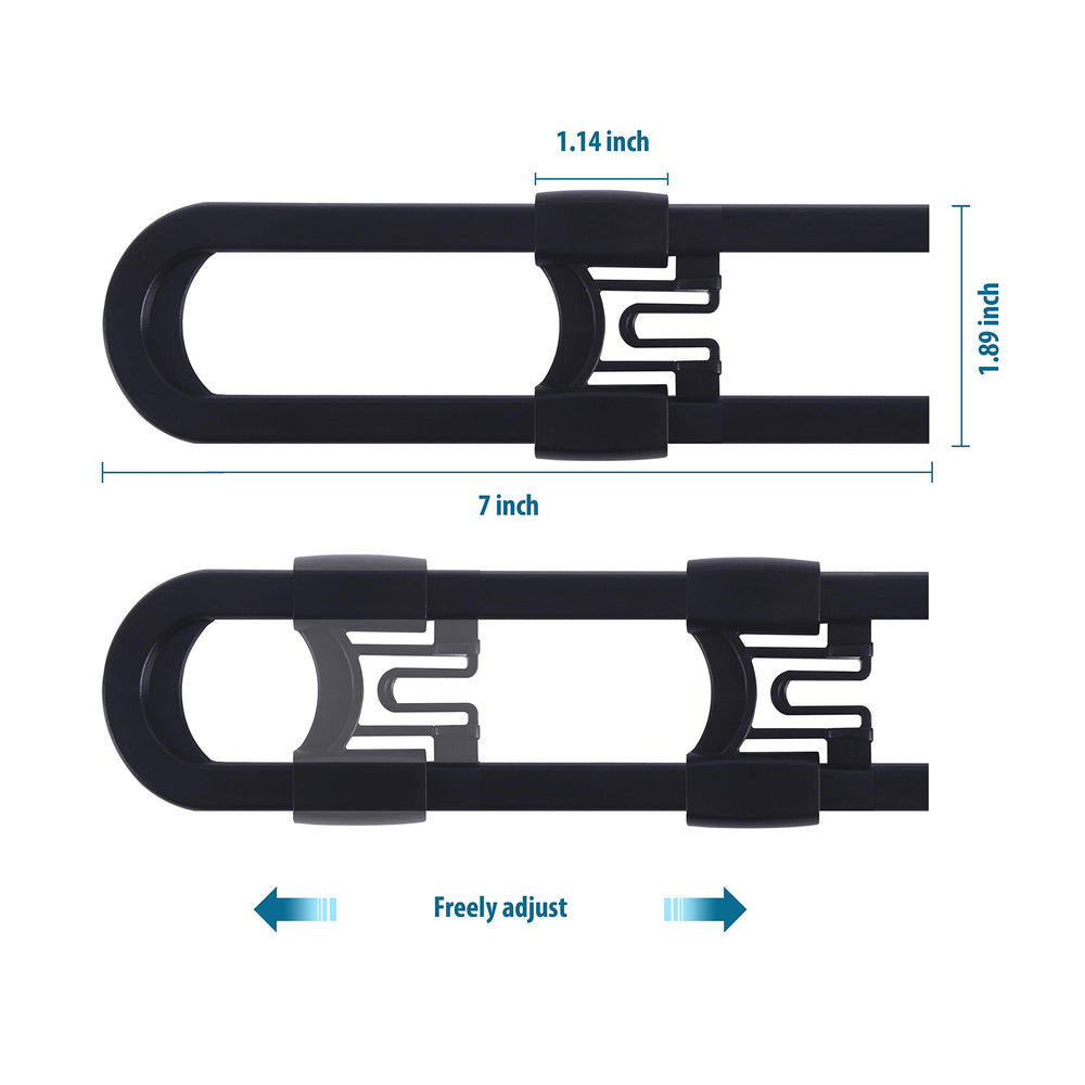 CUTESAFETY smooth-edge-design protects little hands during use.