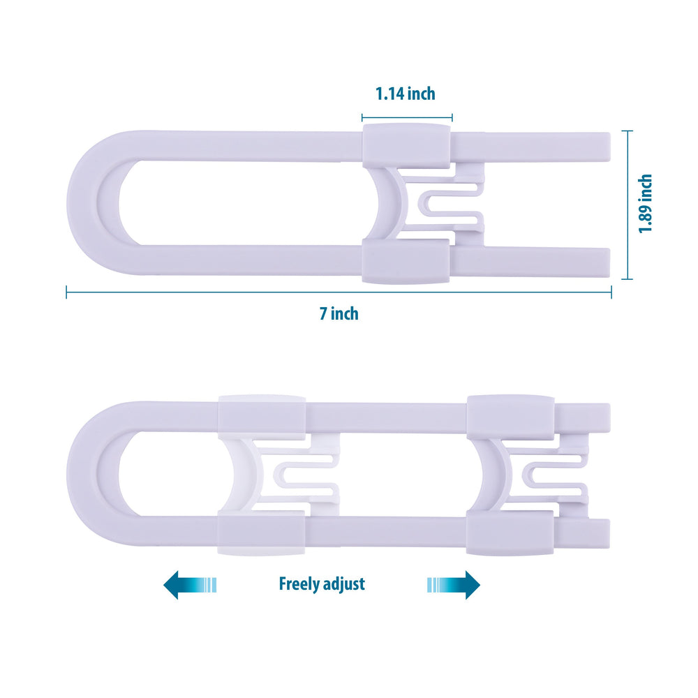 CUTESAFETY universal fit covers handles up to 5 inches apart for versatility
