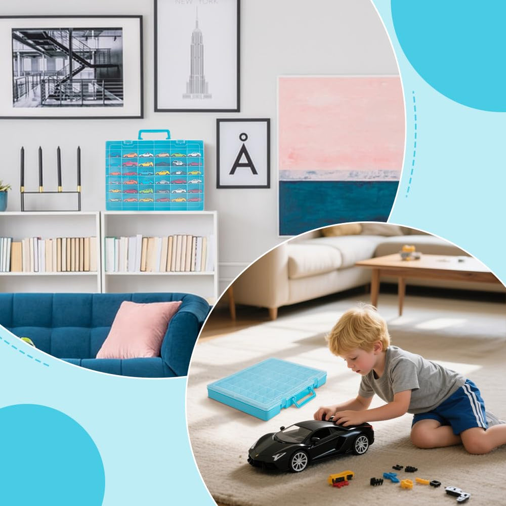 CUTHOLLOW Toy Car Storage Organizer makes a great gift for car lovers and collectors