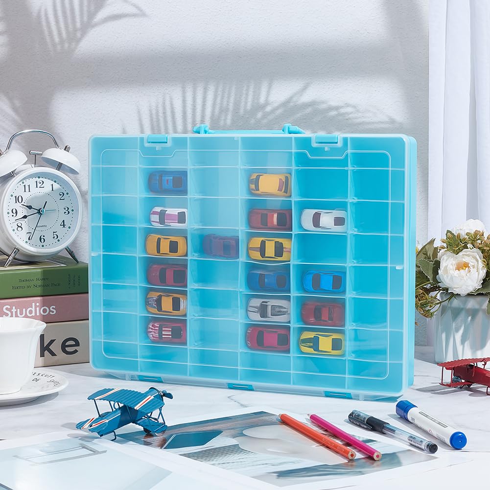CUTHOLLOW secure scratch-free storage with clear lid for quick inventory