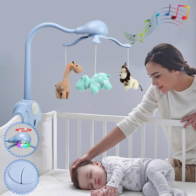 Cutie Pumpkin plush pendants rotate 360 degrees to attract baby’s attention.