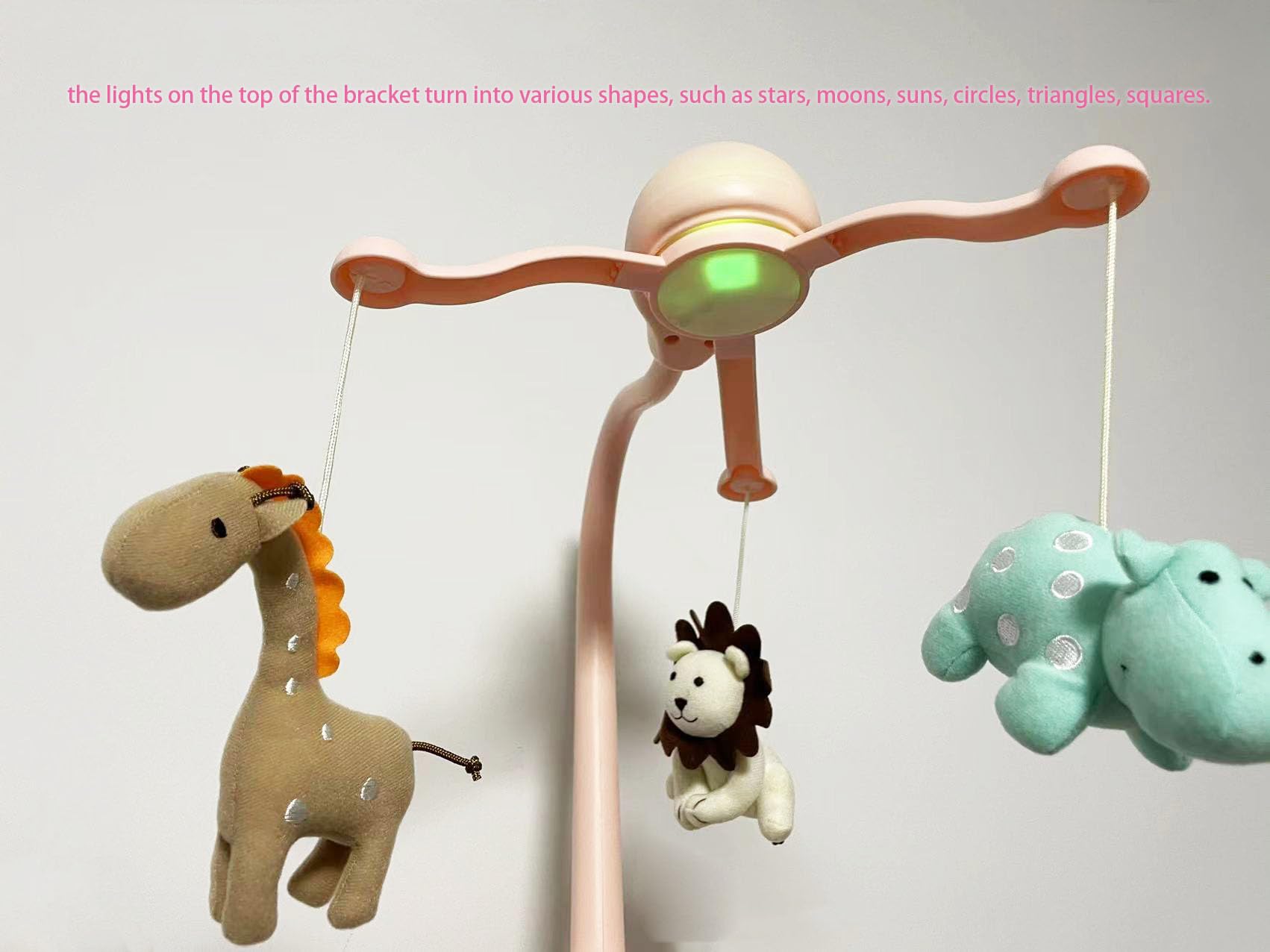 Cutie Pumpkin timer function lets parents set gentle play and rest cycles.